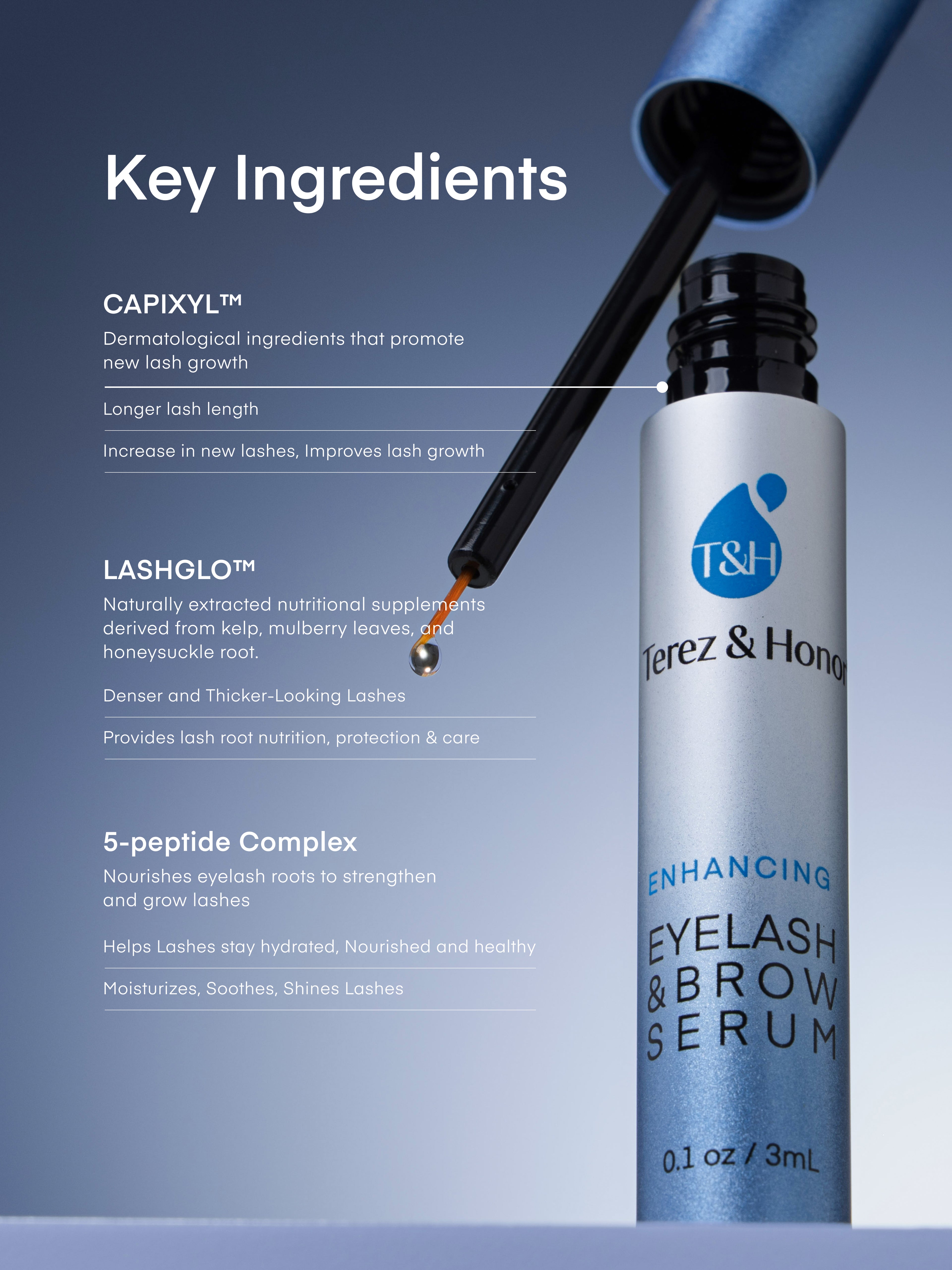 Enhancing Eyelash & Brow Serum