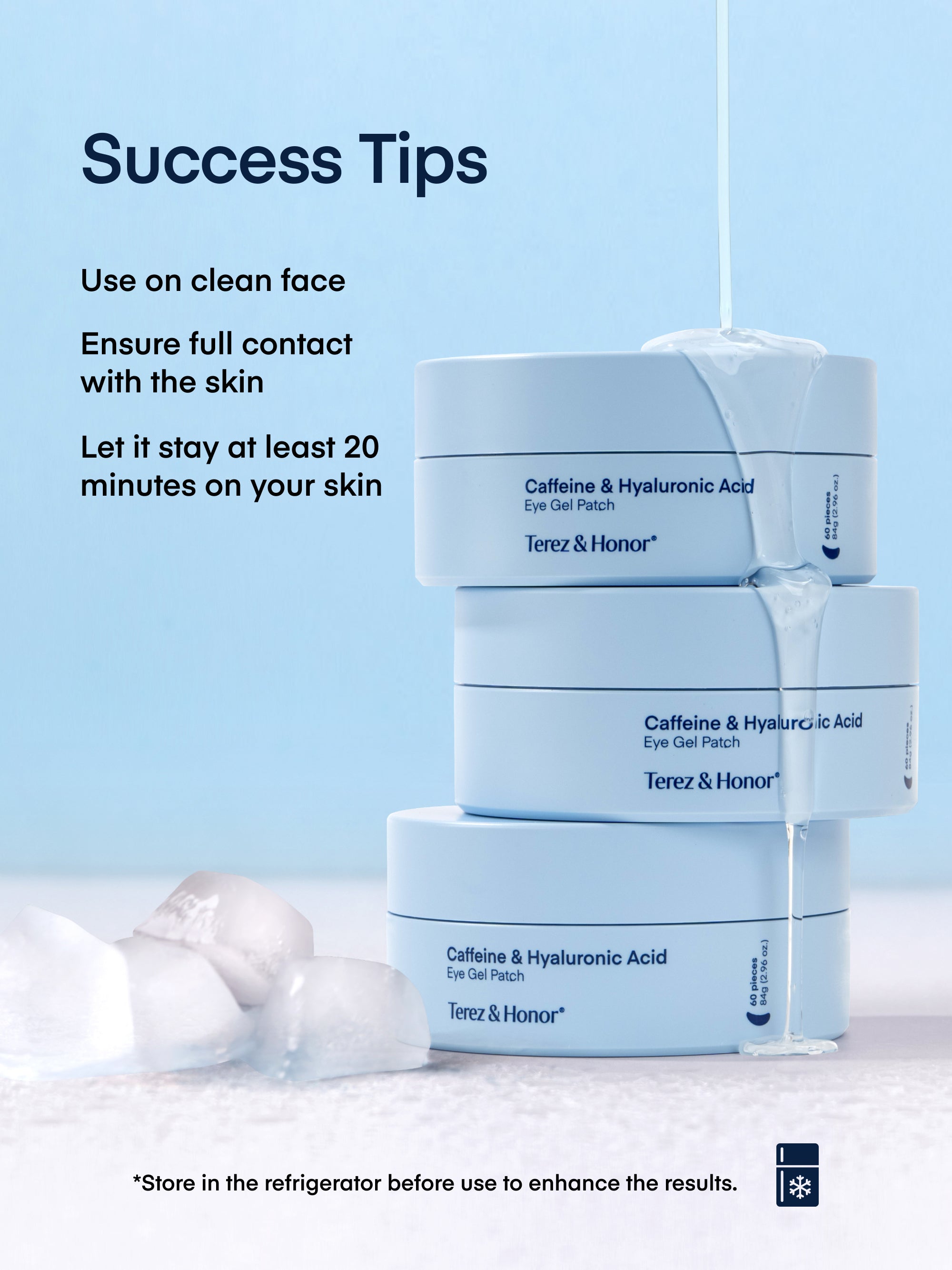 Caffeine & Hyaluronic Acid Eye Gel Patch