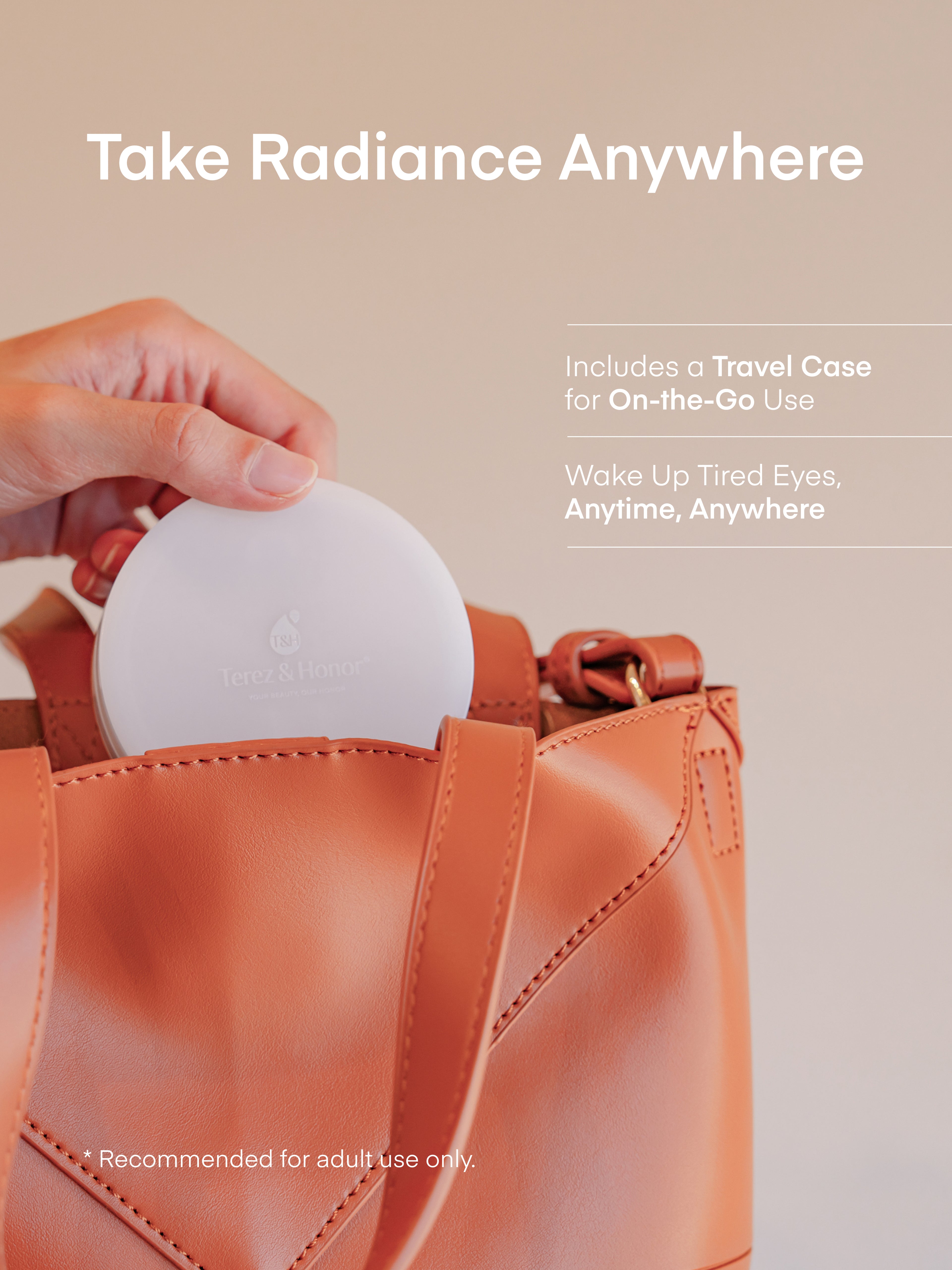 Trío de parches de gel para ojos radiantes