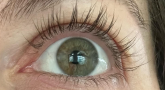 Natural lash results