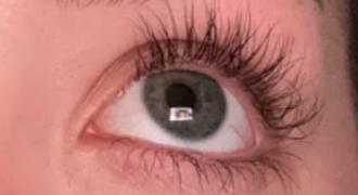 Natural lash results