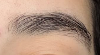 Natural lash results