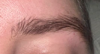 Natural lash results