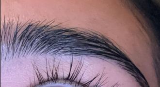 Natural lash results