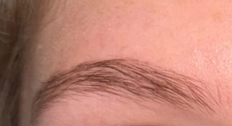 Natural lash results