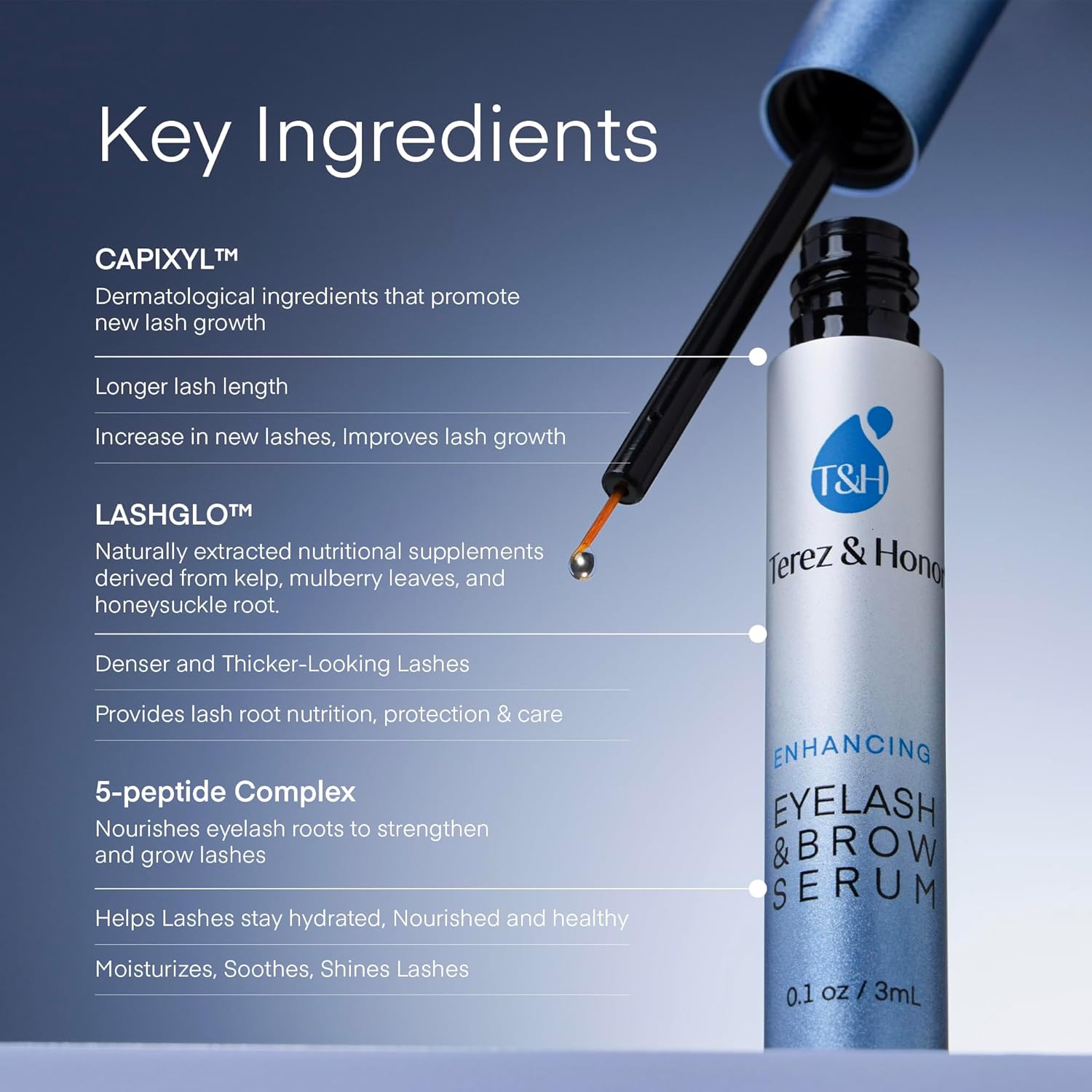 Enhancing Eyelash & Brow Serum