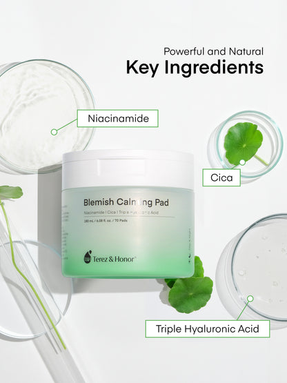 Almohadilla calmante para imperfecciones