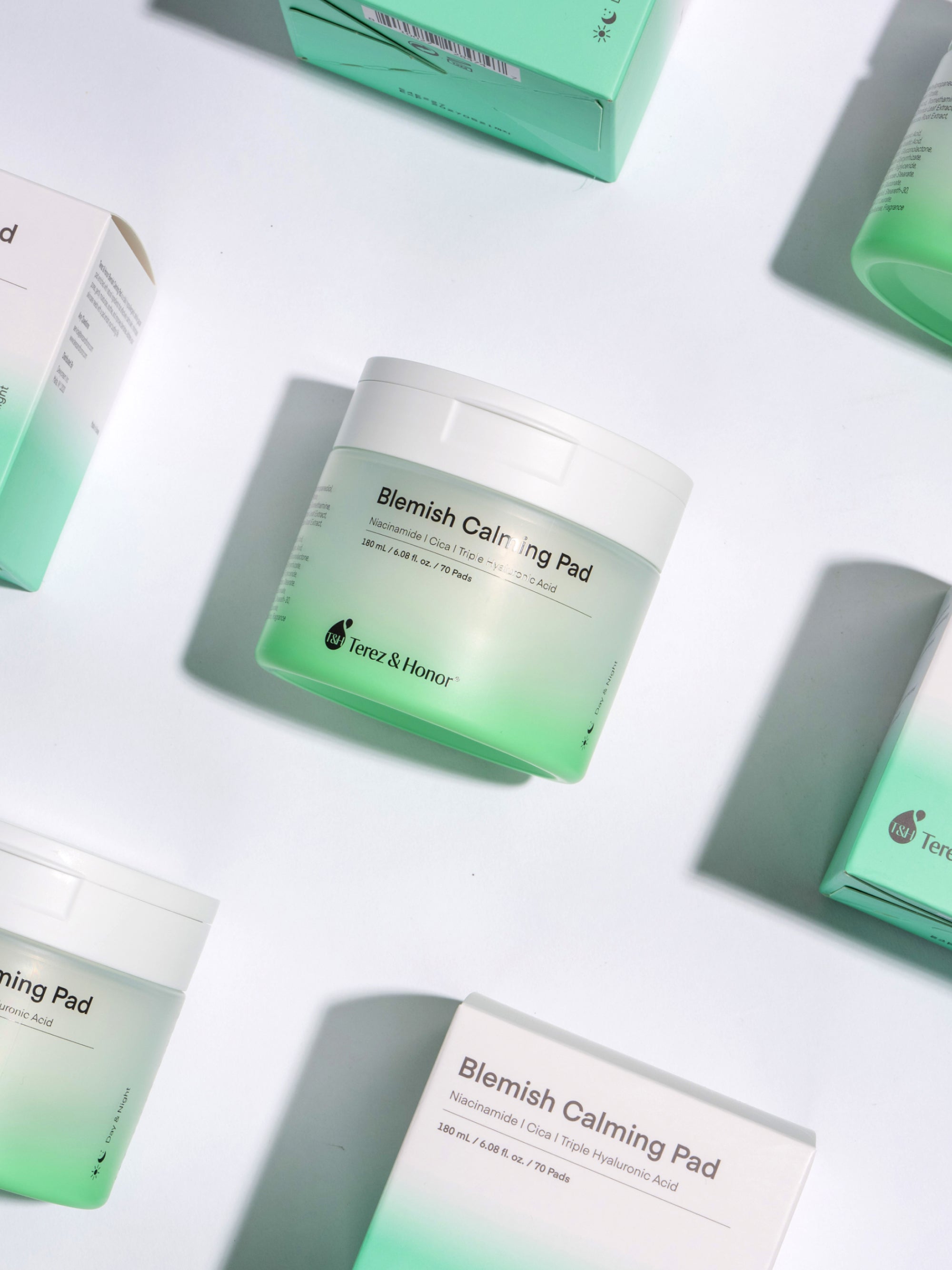 Almohadilla calmante para imperfecciones