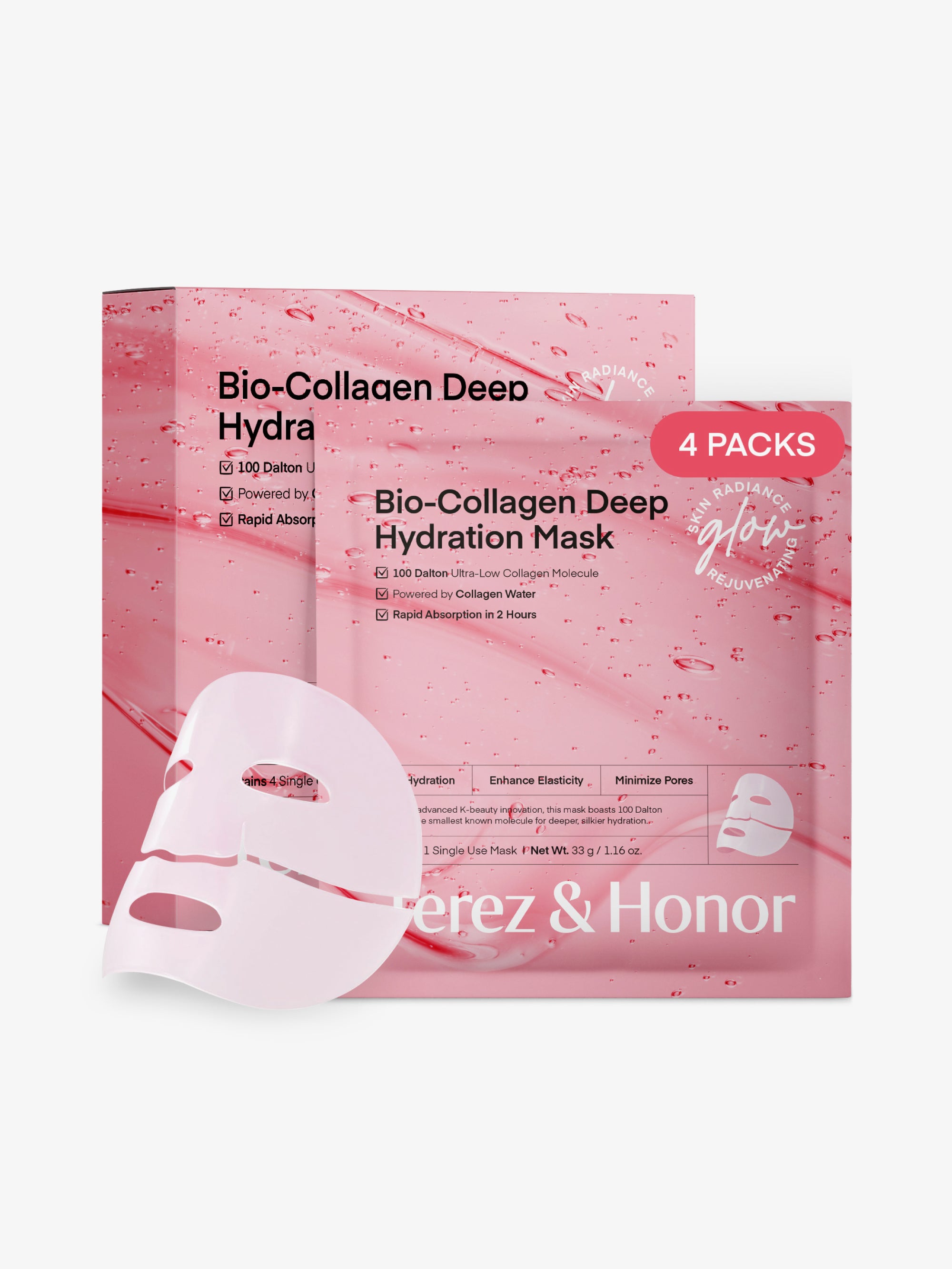 Glass Skin Ritual Kit - Collagen Mask & Eye Patch Set | Terez & Honor