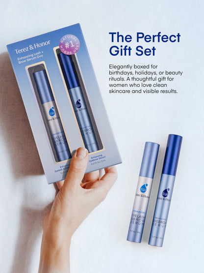 Set Mirada Radiante – Sérum para Pestañas y Cejas 