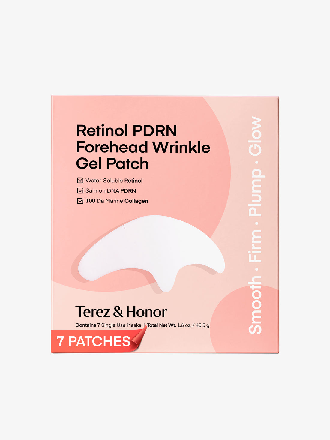 Retinol PDRN Forehead Wrinkle Patches - 7 Sheets