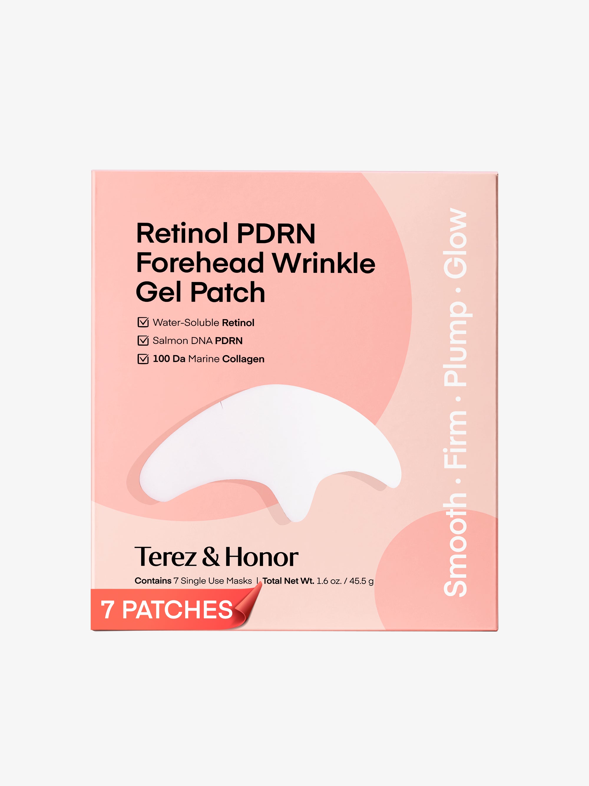 Retinol PDRN Forehead Wrinkle Patches - 7 Sheets