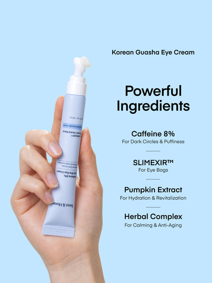 Under Eye Patches + 8% Caffeine Eye Cream Bundle