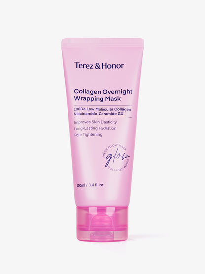 Mascarilla envolvente nocturna de colágeno