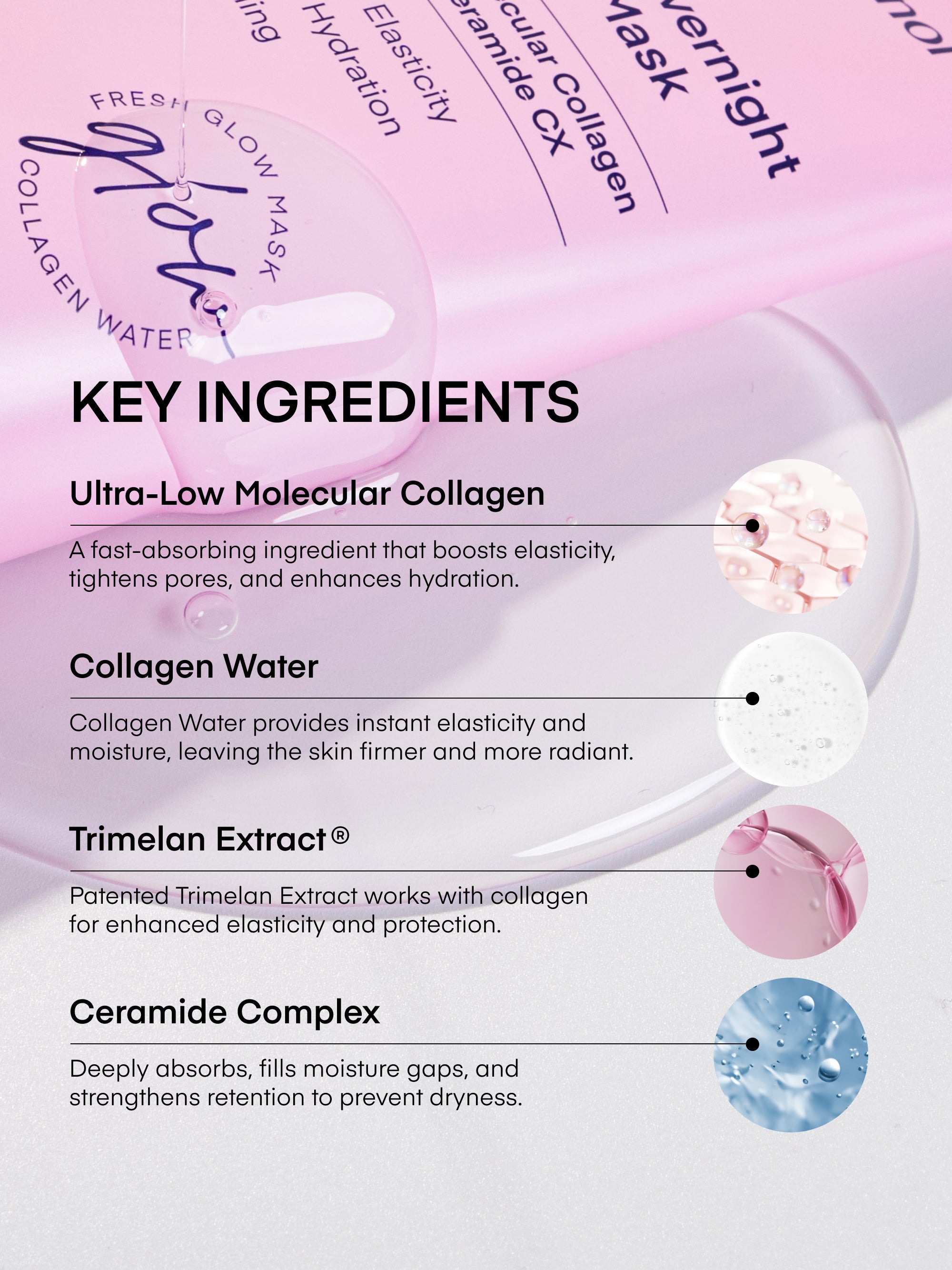 Collagen Overnight Wrapping Mask | Terez & Honor