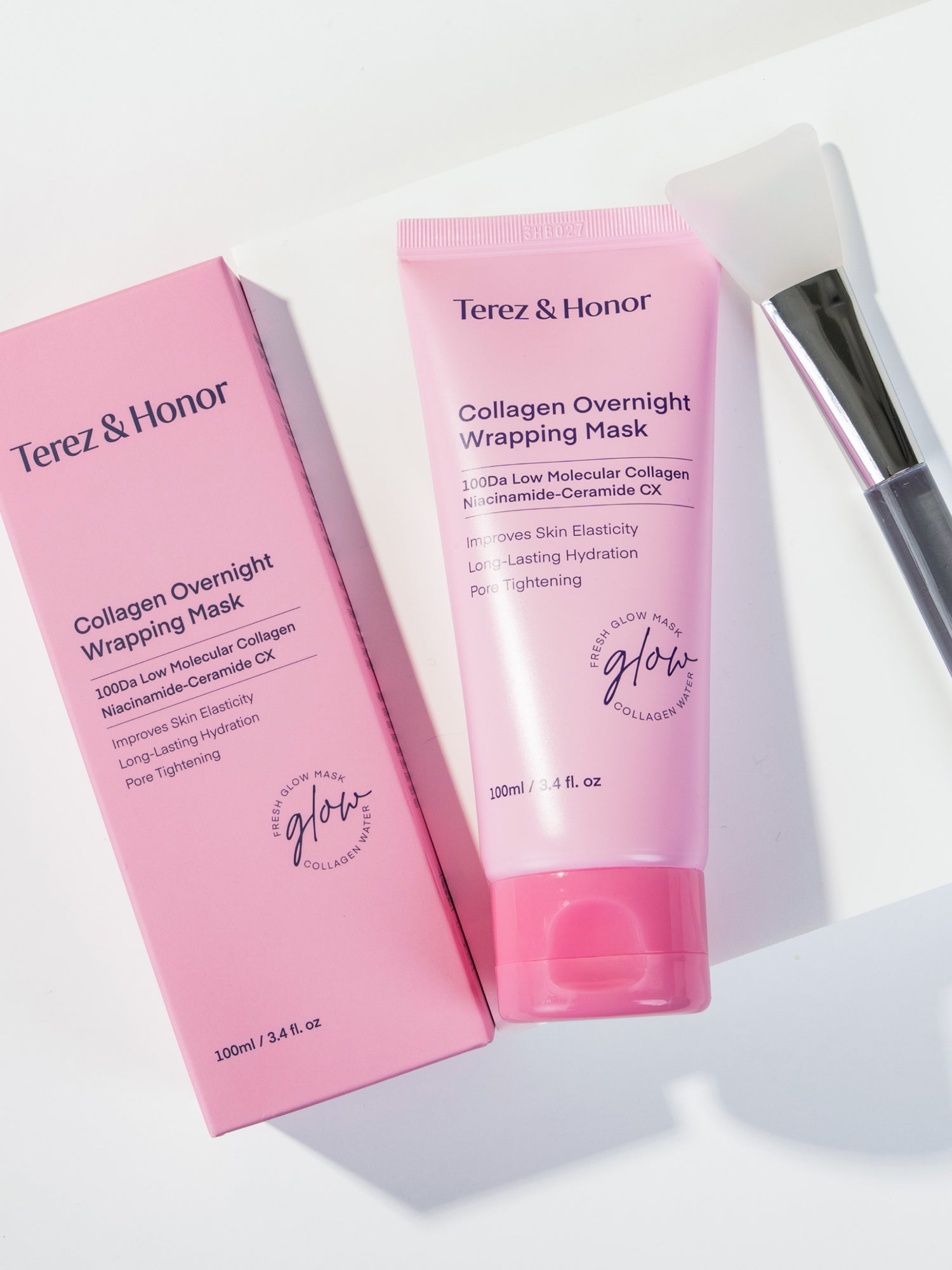 Mascarilla envolvente nocturna de colágeno