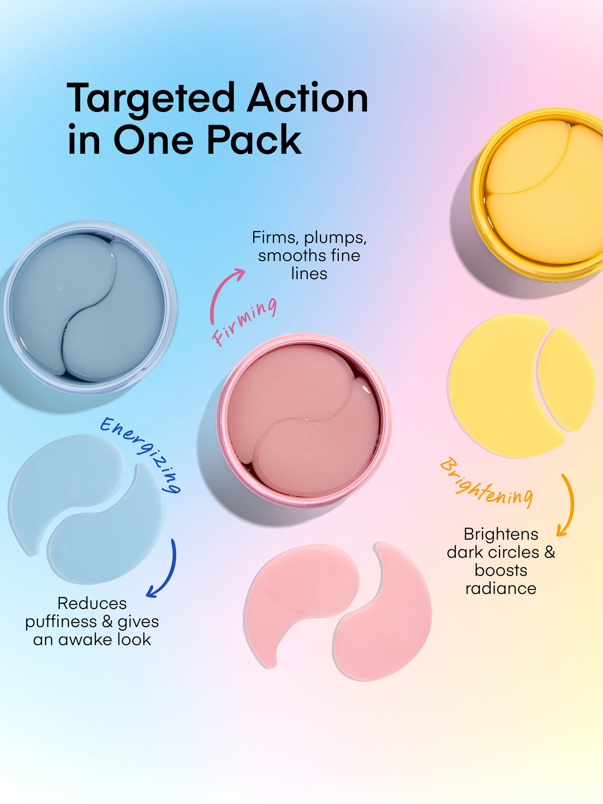 Radiant Eye Gel Patch Trio | Terez & Honor