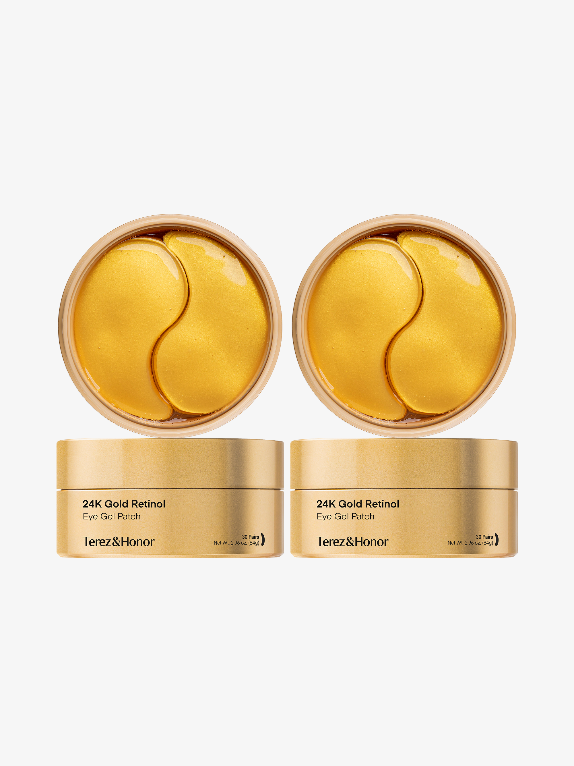 24K Gold Retinol Under Eye Patches - 2 Pack