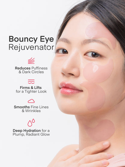 Parche de gel de colágeno multipéptido para ojos