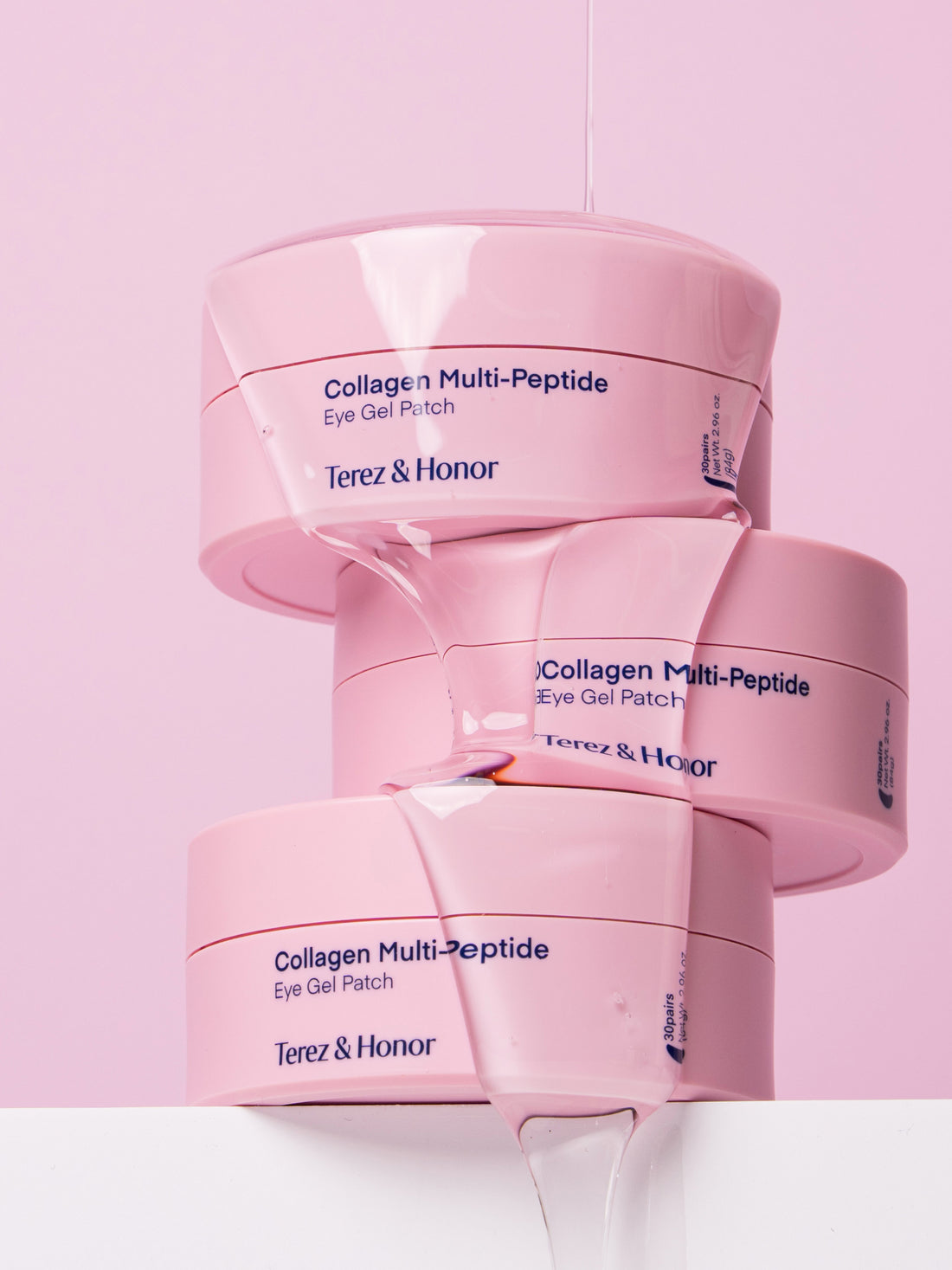 Parche de gel de colágeno multipéptido para ojos