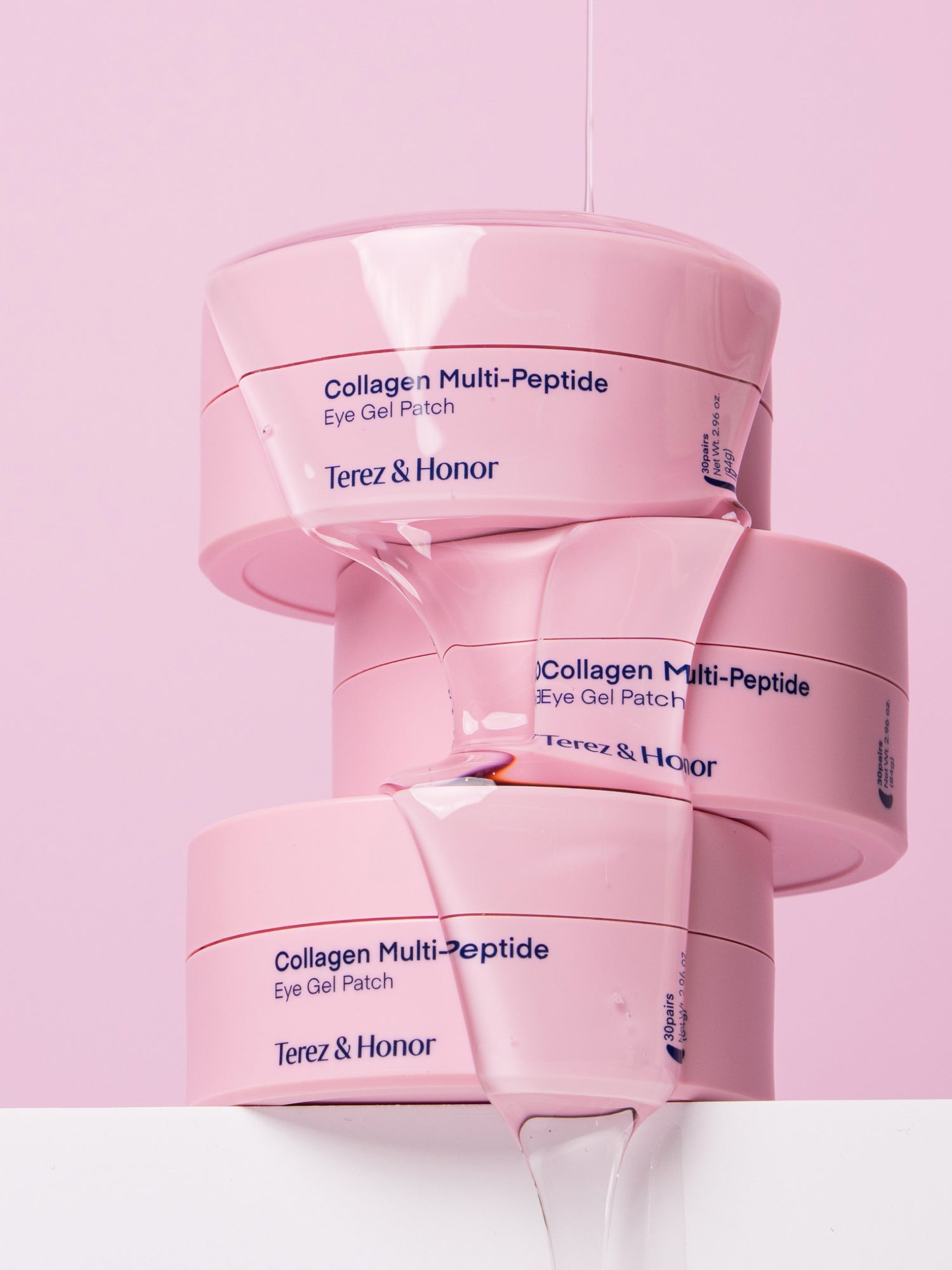 Parche de gel de colágeno multipéptido para ojos