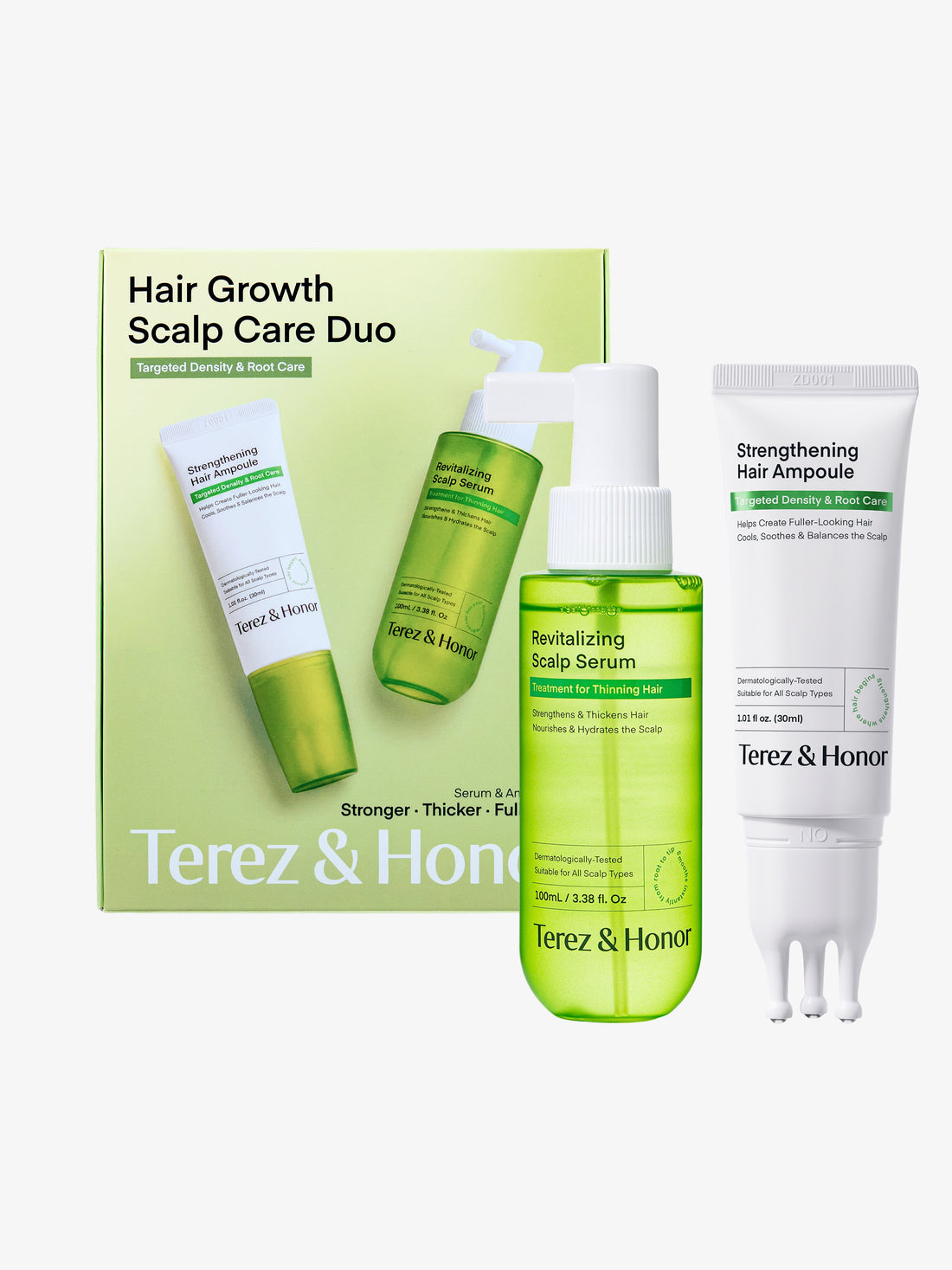 Scalp Care Duo for Visibly Thicker, Fuller Hair