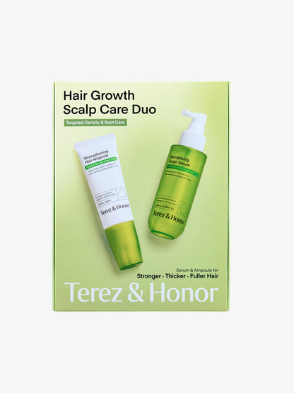 Scalp Care Duo for Visibly Thicker, Fuller Hair