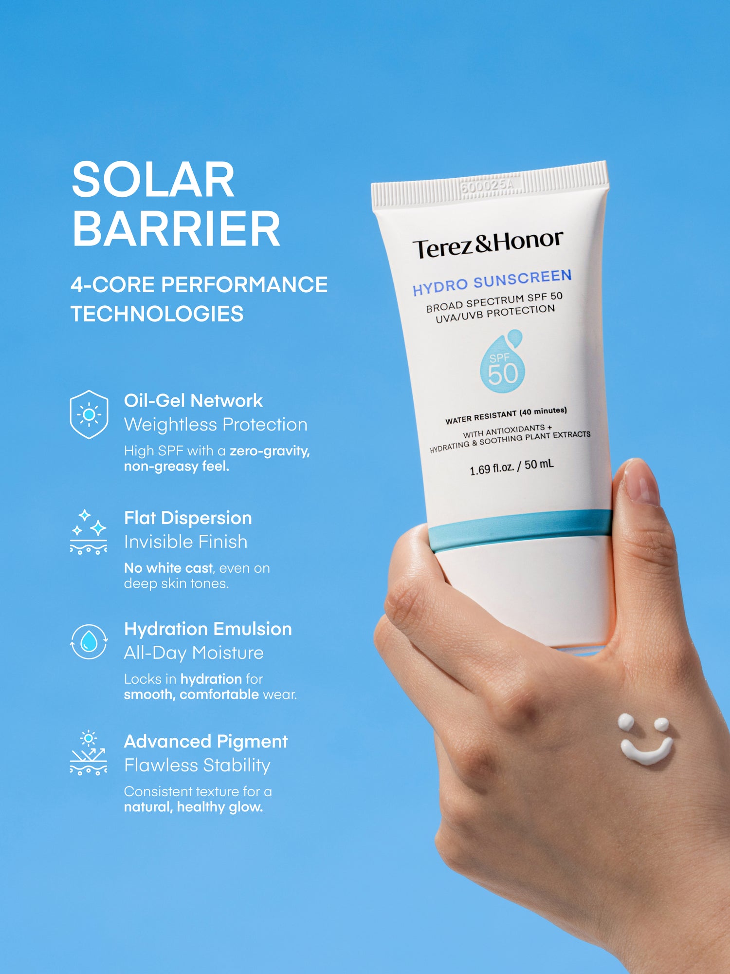 Protector Solar Facial Hydro: FPS 50