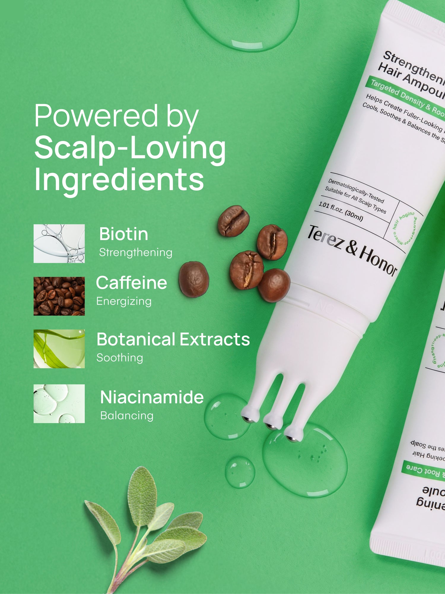 Scalp Serum Strengthening Hair Ampoule