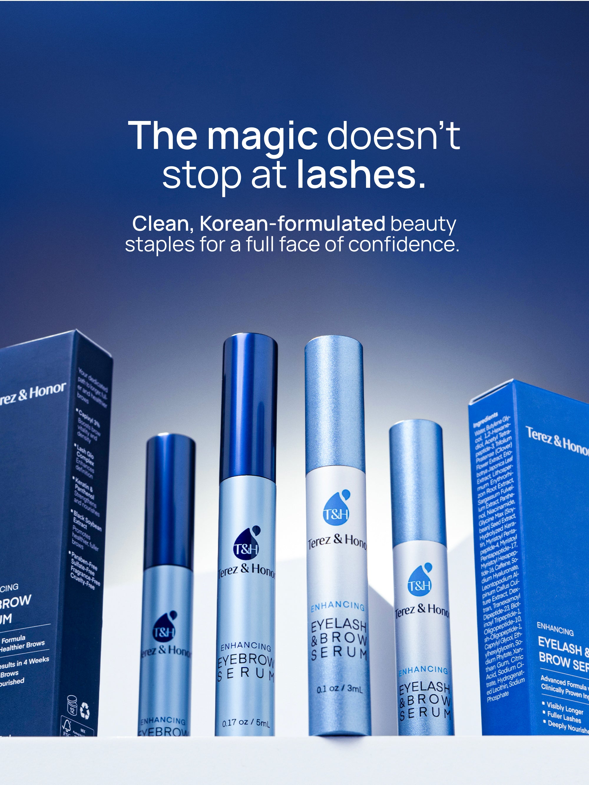 Enhancing Eyelash &amp; Brow Serum