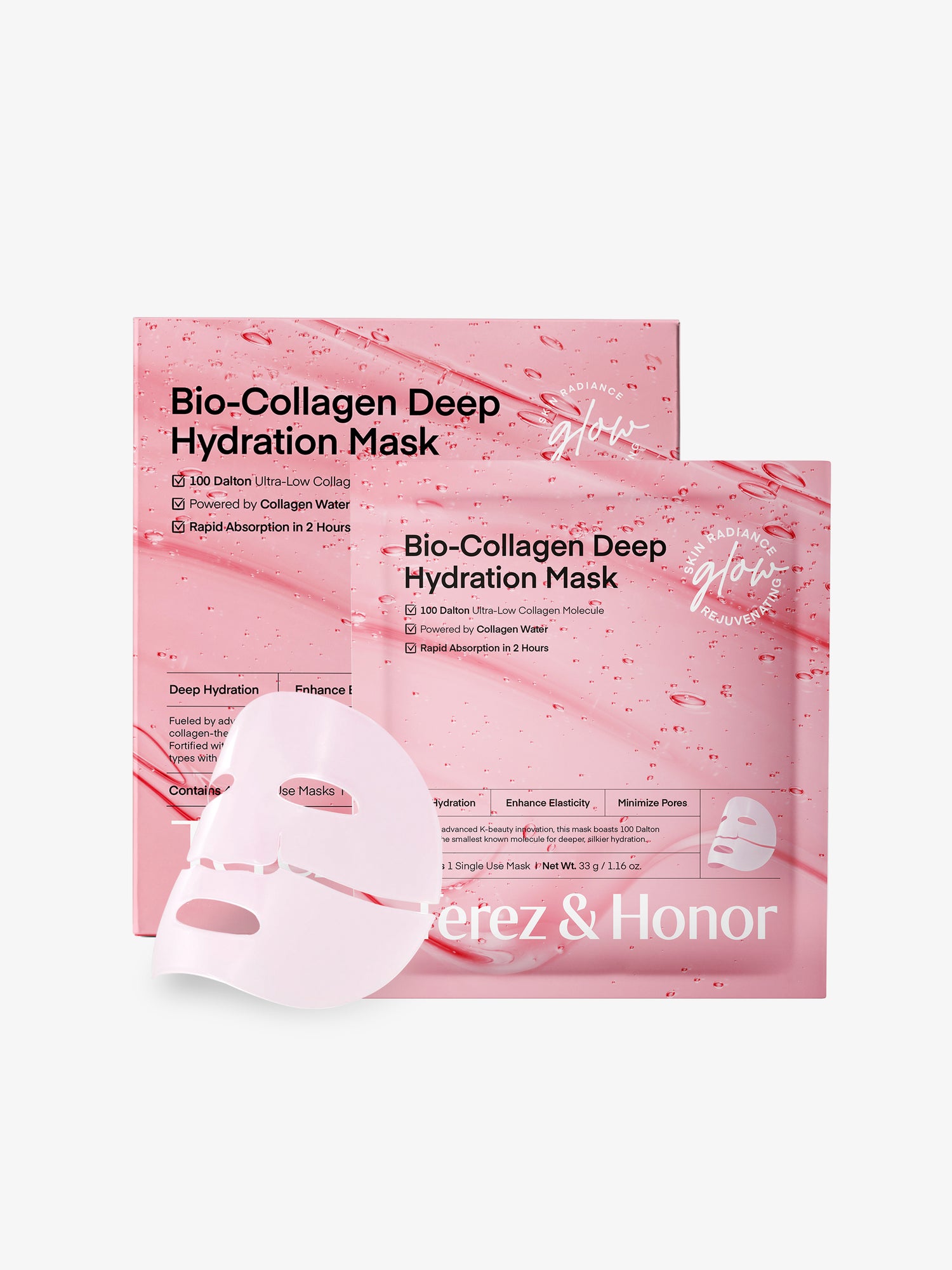 Bio-Collagen Deep Hydration Mask 4pk