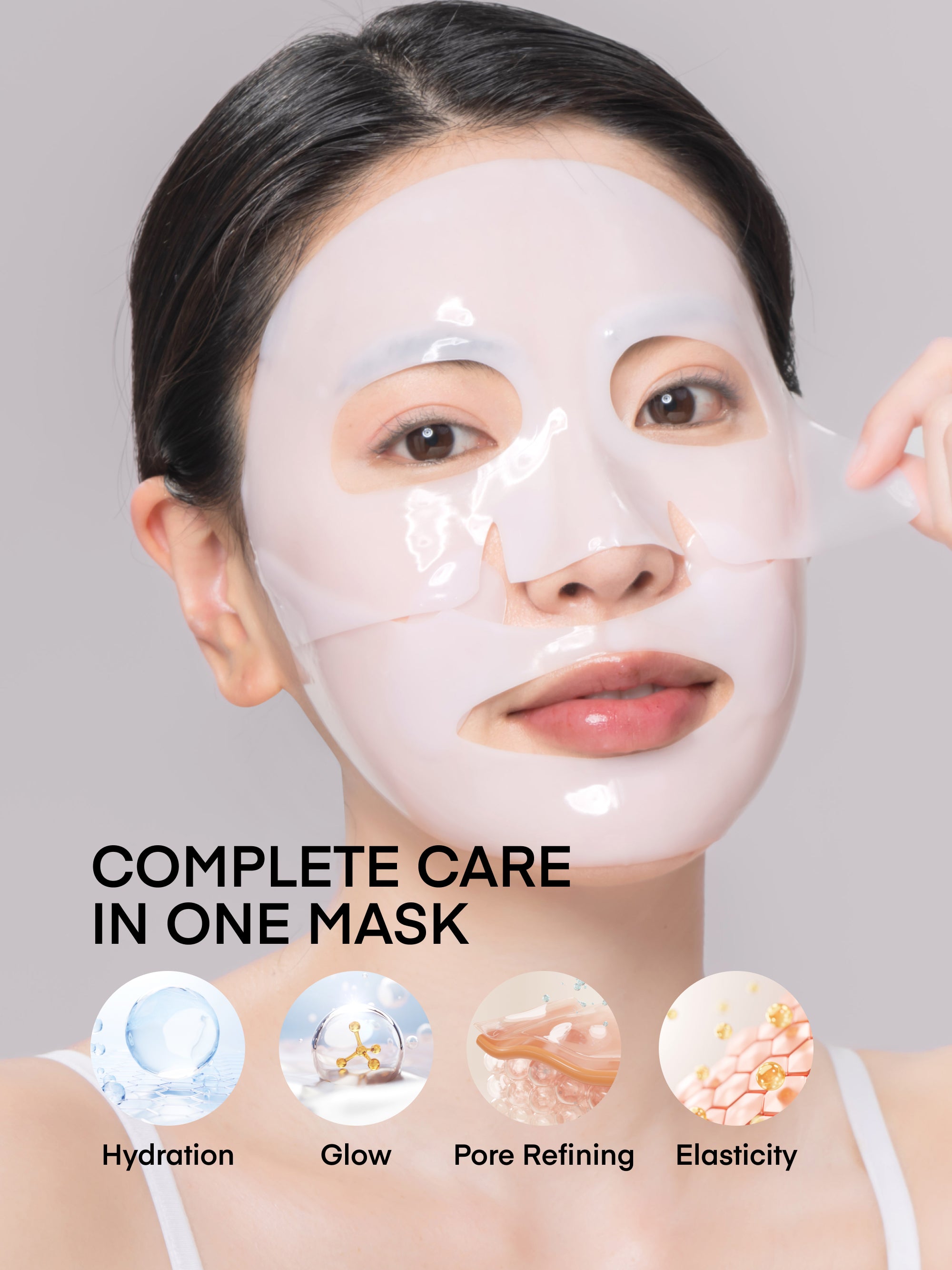 Glass Skin Ritual Kit - Collagen Mask & Eye Patch Set | Terez & Honor