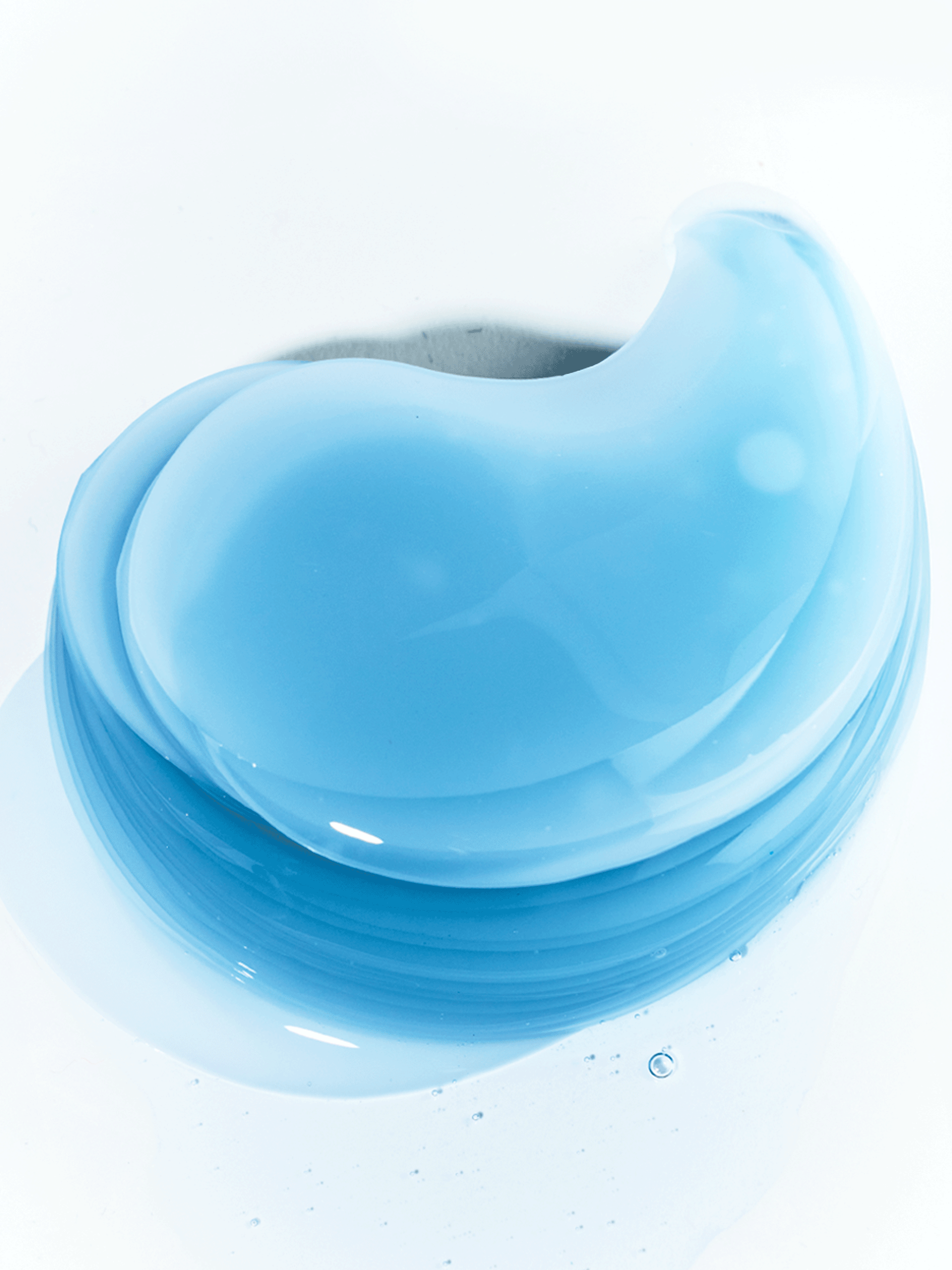 Parche de gel para ojos con cafeína y ácido hialurónico