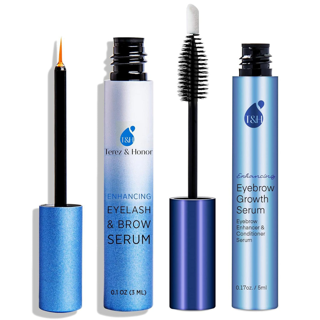 Enhancing Eyelash and Brow Serum Set