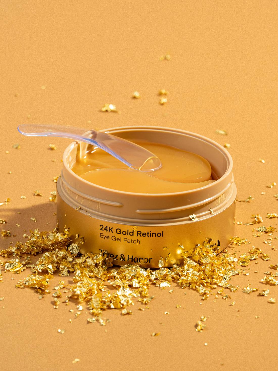 Parche de gel oftálmico con niacinamida y vitamina C