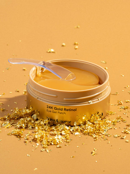 Parche de gel oftálmico con niacinamida y vitamina C