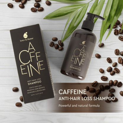 Caffeine Hair Loss Hair Growth Shampoo, with Natural and Healthy Ingredients